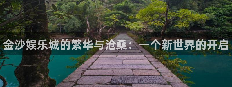 杏鑫娱乐2平台：金沙娱乐城的繁华与沧桑：一个新世界的开启