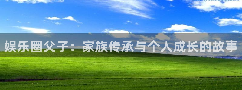 杏鑫娱乐vk：娱乐圈父子：家族传承与个人成长的故事