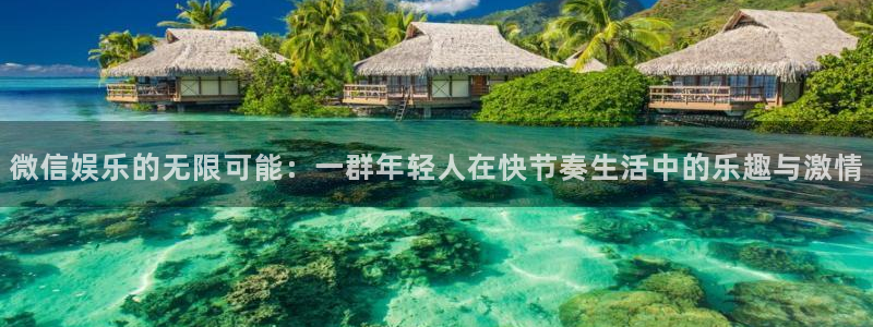 杏鑫娱乐现在优惠多少：微信娱乐的无限可能：一群年轻人在快节奏生活中的乐趣与激情